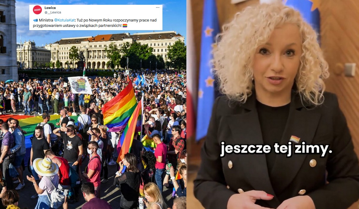 Ustawa o związkach partnerskich ma być gotowa w najbliższych tygodniach