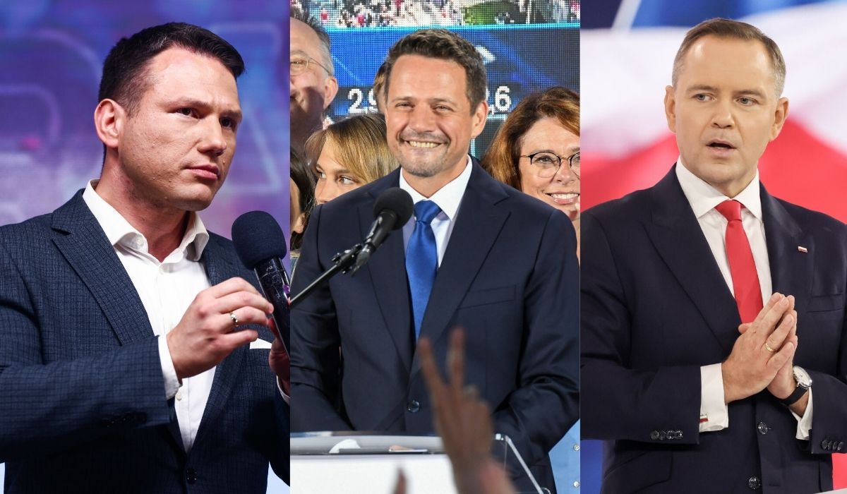 Sondaż: po debatach Nawrocki zyskuje jako kandydat w wyborach prezydenckich, tracą Mentzen i Trzaskowski