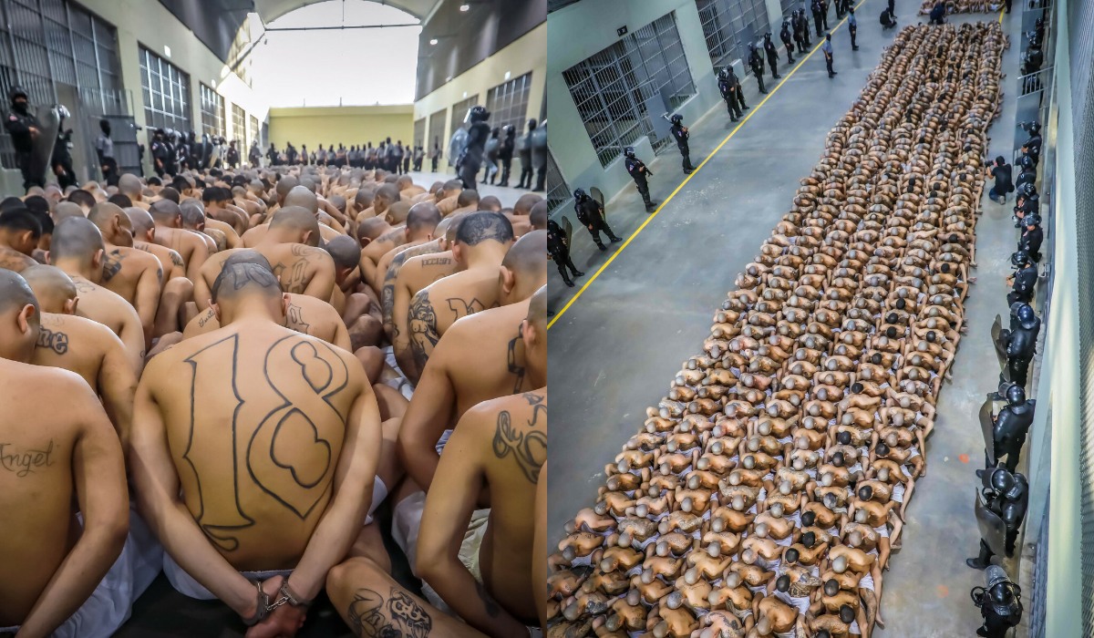 Salwador: wielka i malownicza przeprowadzka tysięcy więźniów ze starego do nowego więzienia