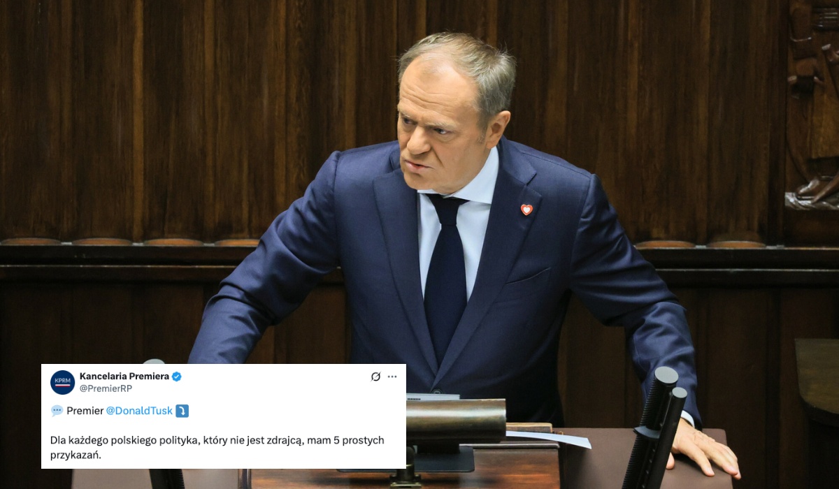 Premier niemiło do polityków opozycji: to co dziś jest głupotą, w czasach wojny będzie zdradą