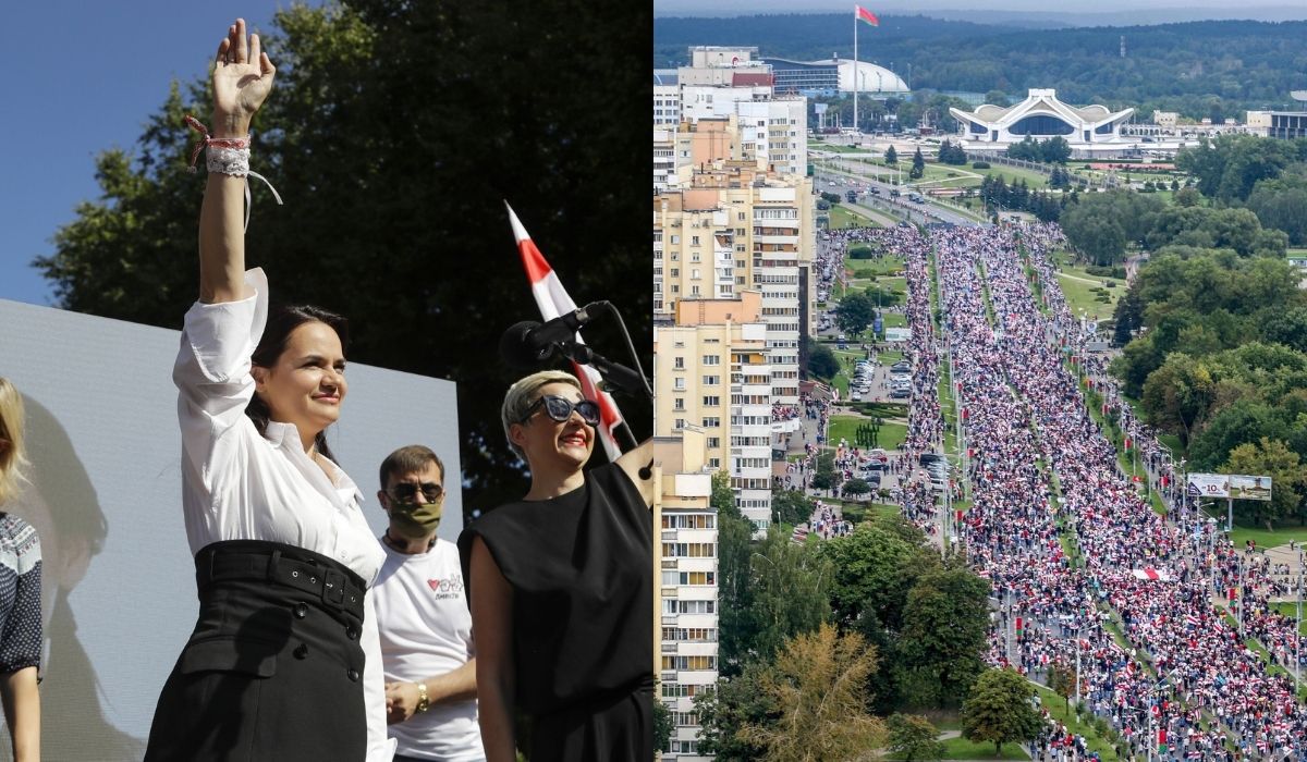 Cichanouska: Łukaszenka ma czas na ustąpienie do 25 października, albo cały kraj zastrajkuje
