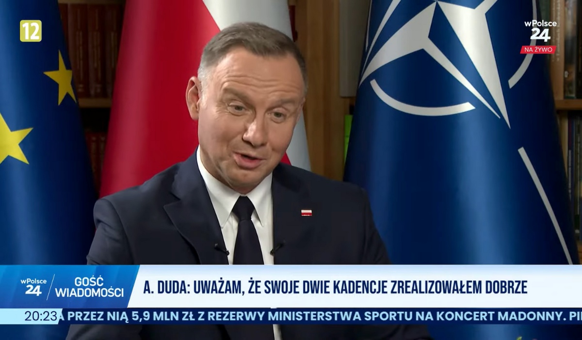 Prezydent Duda ocenił swoją prezydenturę i wyszło mu, że dobrze zrealizował obie kadencje