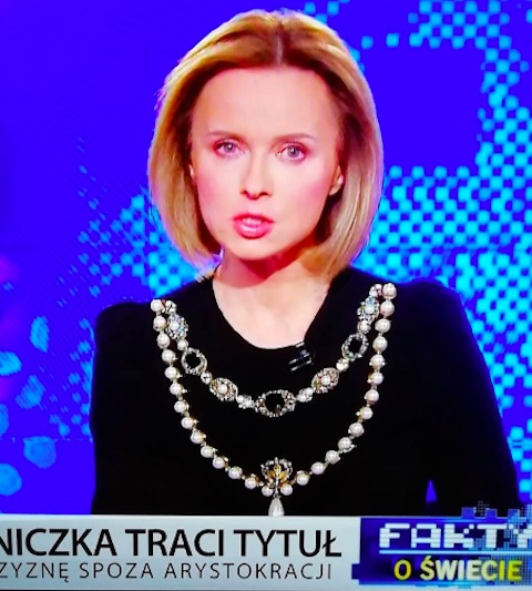 Jolanta Pieńkowska na bogato w TVN