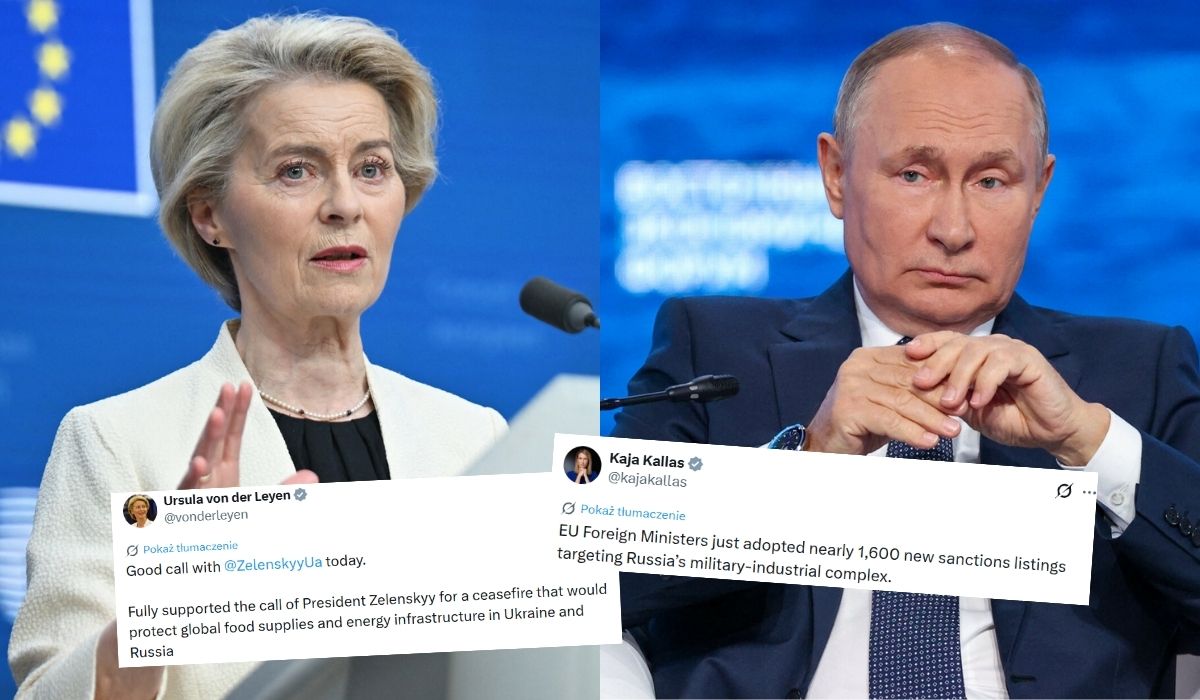 UE jednomyślnie podpisała rekordowy pakiet sankcji na Rosję, na liście ponad 1,6 tys. osób i podmiotów
