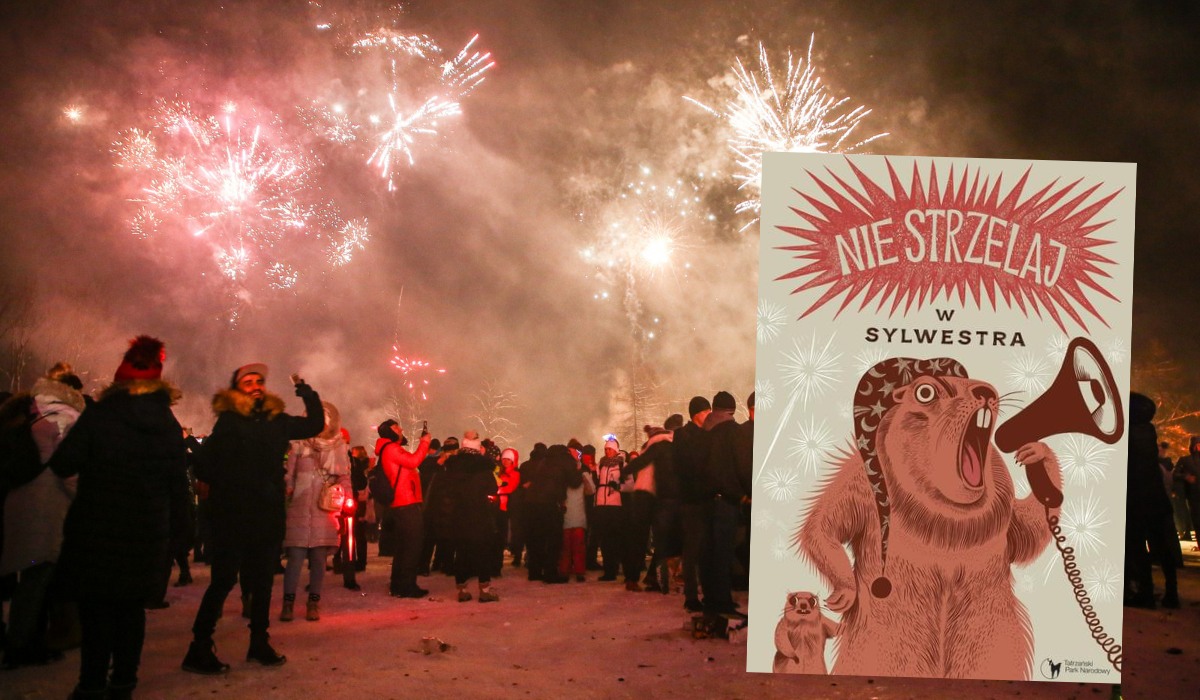 Tatrzański Park Narodowy prosi delikatnie, żeby nie używać fajerwerków, bo niestety zakazać nie może