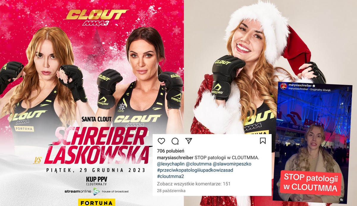Marianna Schreiber rozwija swoją dziwną karierę i będzie bić się na Clout MMA