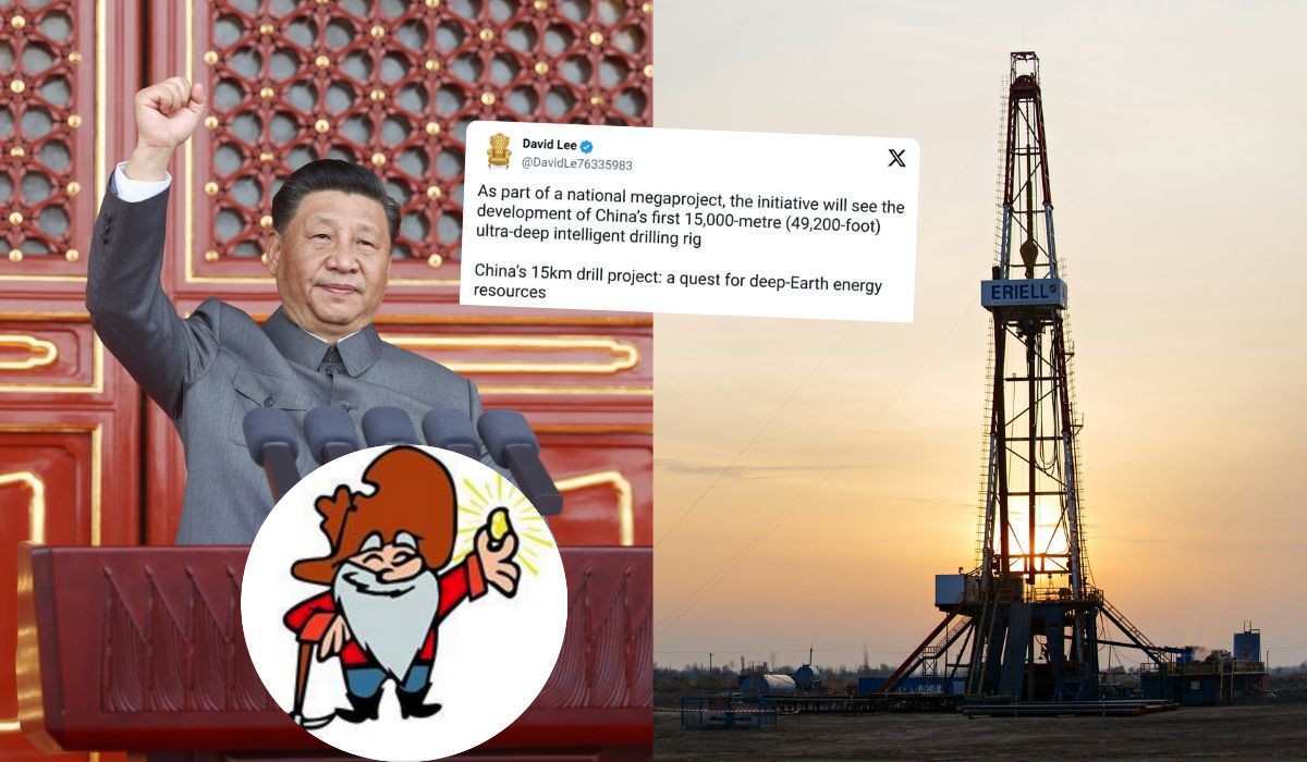 Chiny chcą dobrać się do skarbów ziemi, będą ryć do 15 km w dół