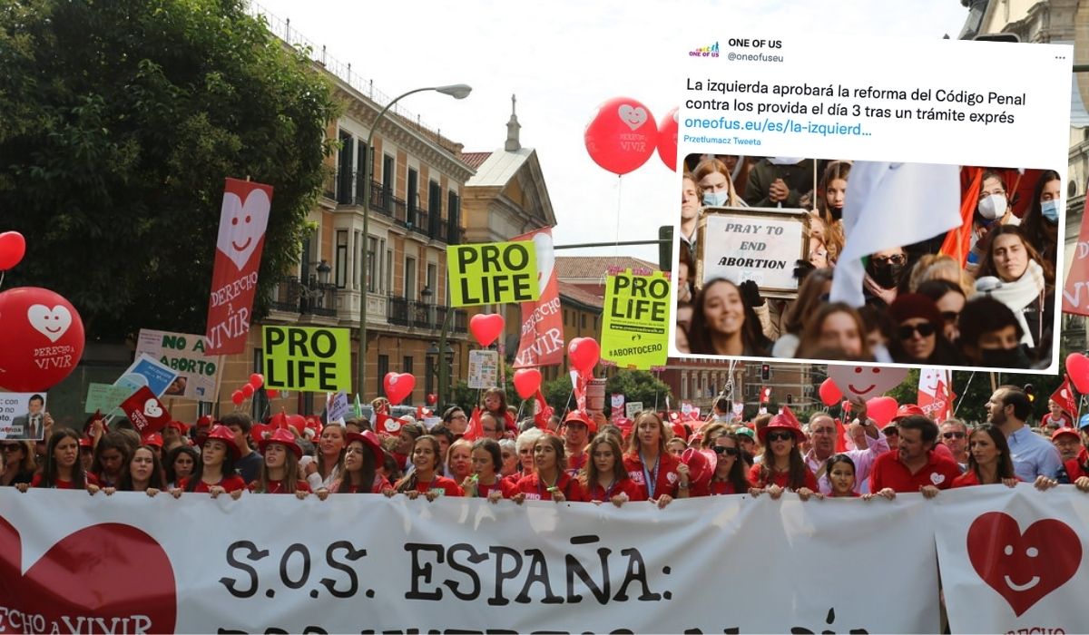 Hiszpania: modlitwy pod klinikami aborcyjnymi i podobne zachowania staną się nielegalne