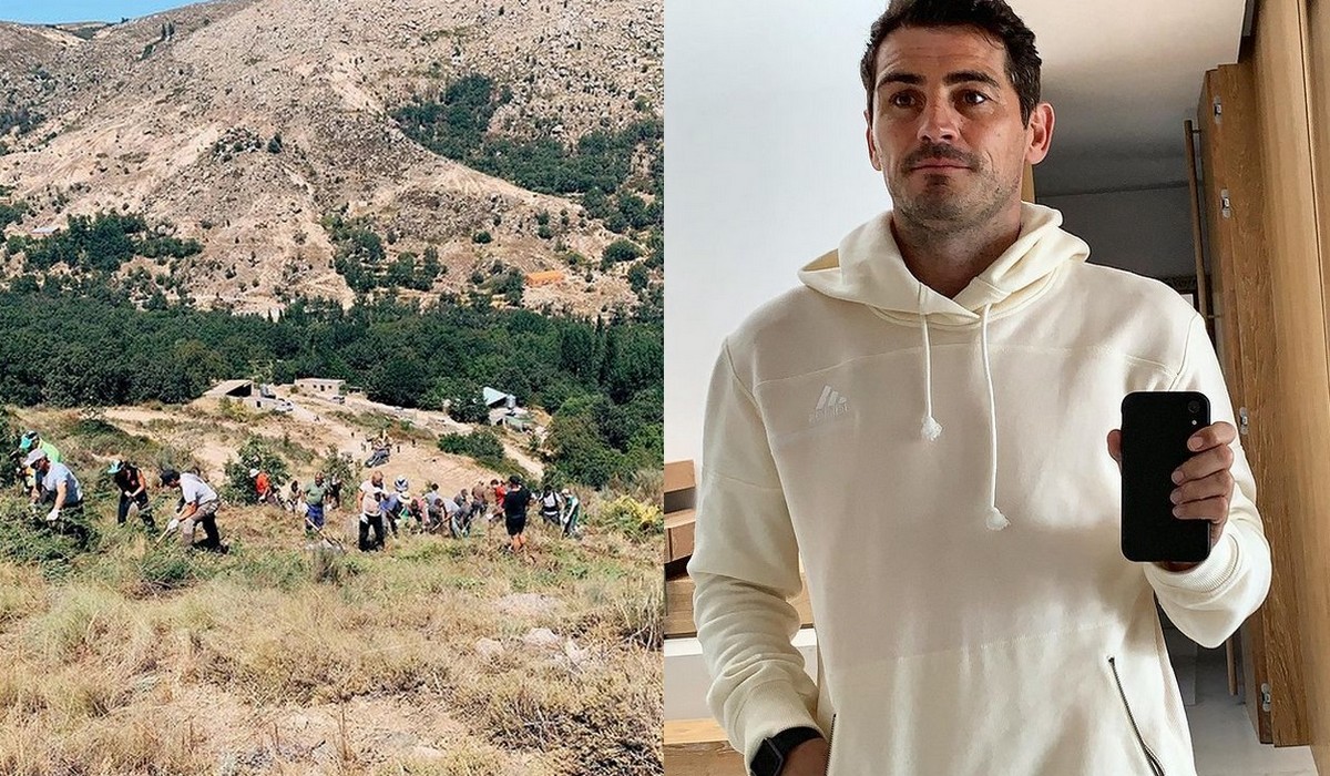 Hiszpania: była gwiazda piłki nożnej dołączyła do wolontariuszy walczących z pożarami i świetnie mu to wychodzi