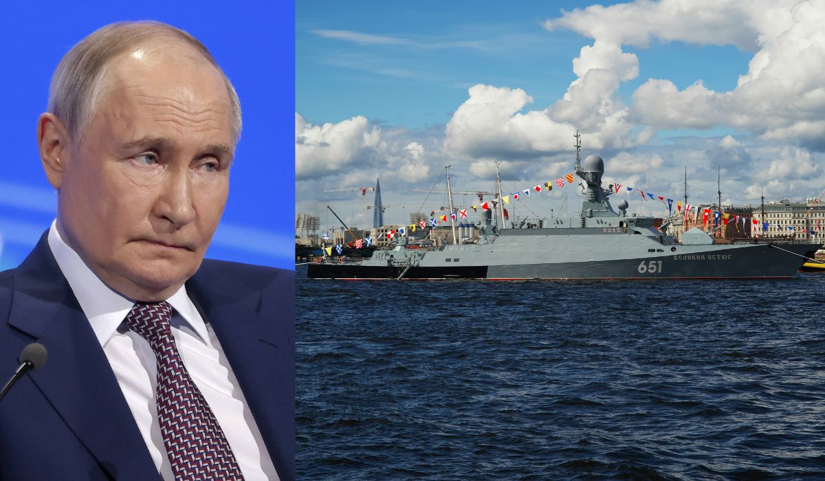 Putin odwołał tegoroczną paradę morską bo przestraszył się ukraińskich dronów