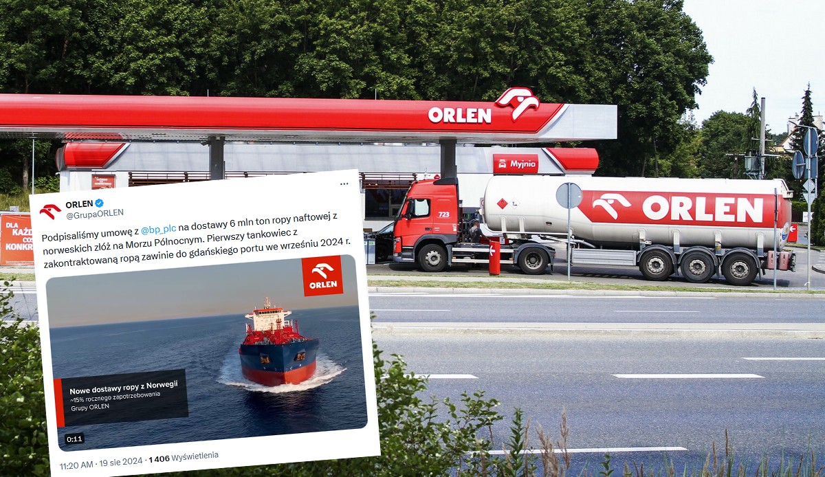 Grupa Orlen jest gotowa na całkowite odcięcie od dostaw ropy z Rosji