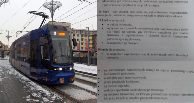Wrocław: tajna instrukcja, tramwaje mają zwalniać do nawet 10 km/h