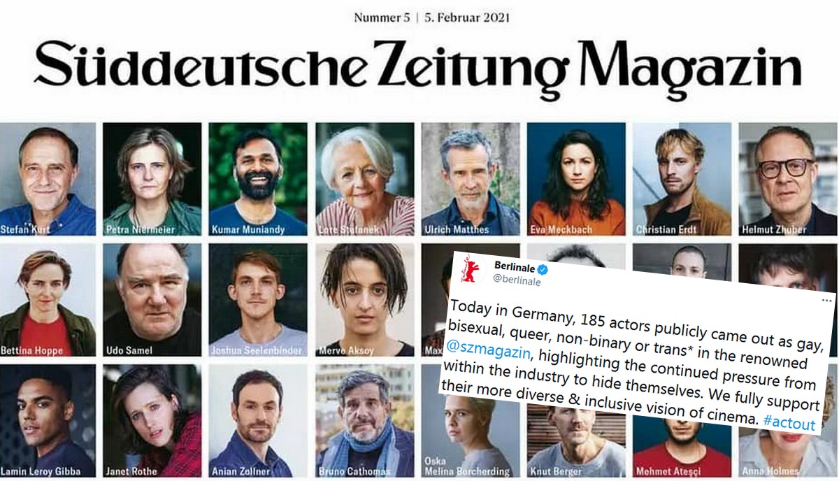 Niemcy: 185 aktorów i aktorek w ramach manifestu "wyszło z szafy"