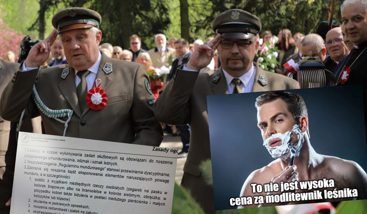 Leśnicy z nowymi wymogami: brak zarostu, tatuaży i "ekstrawaganckich fryzur"