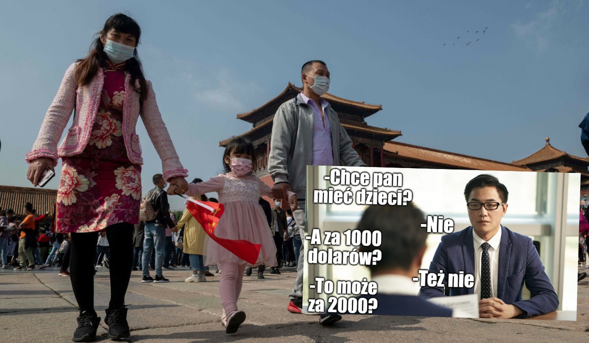 Chiny: firma oferuje swoim pracownikom własną wersję 500+, żeby zachęcić ich do posiadania dzieci