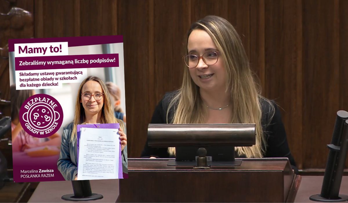 Sejm zdecyduje o losach ustawy o bezpłatnych obiadach w szkole