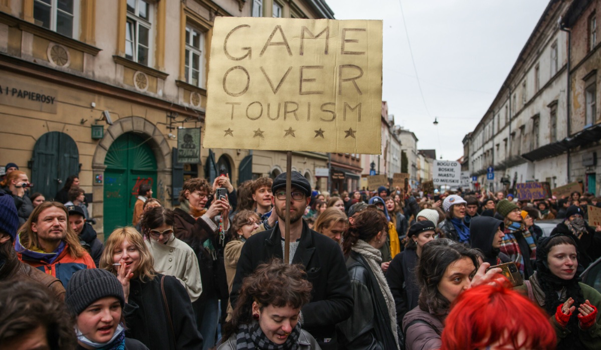 Kraków: mieszkańcy protestują przeciwko hotelizacji zabytkowej dzielnicy