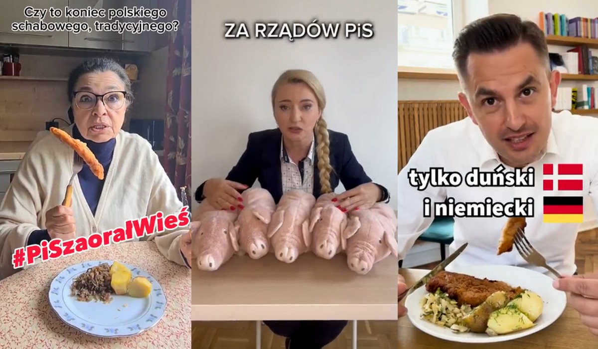 PO oskarża PiS, że przez ich politykę na polskich stołach króluje duński i niemiecki schabowy