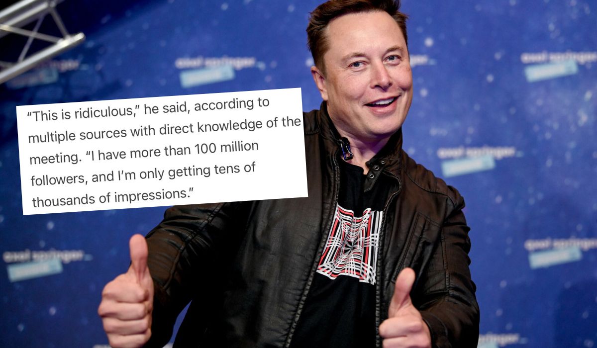Elon Musk zwolnił ważnego inżyniera Twittera za to, że spadają mu zasięgi