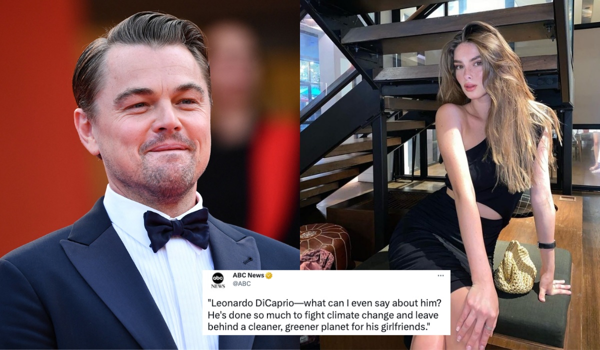 Fani śmieszkują z DiCaprio i nowej dziewczyny: "martwi się o klimat, bo chce zostawić lepszy świat dla swoich dziewczyn"
