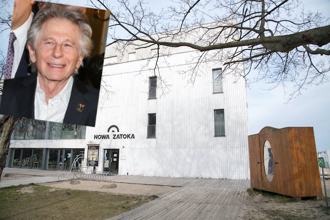 Prezydent Sopotu chce usunąć szafę Polańskiego sprzed Zatoki Sztuki