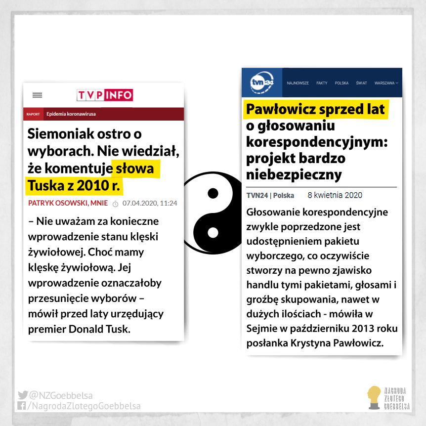 NZG: jeżeli już obnażamy zmianę wersji, to PO nie jest lepsza