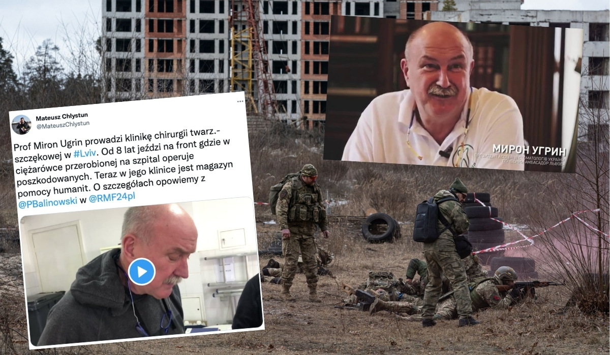 Lwów: lekarz zrobił z ciężarówki salę operacyjną i ratuje żołnierzy