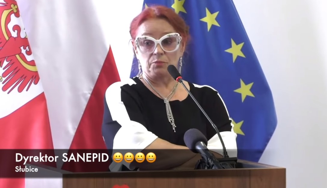 Wyluzowana dyrektorka Sanepidu straci pracę za swoje wystąpienie