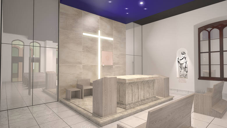 Postępy PKP: we Wrocławiu niebawem zostanie ukończona kaplica na dworcu