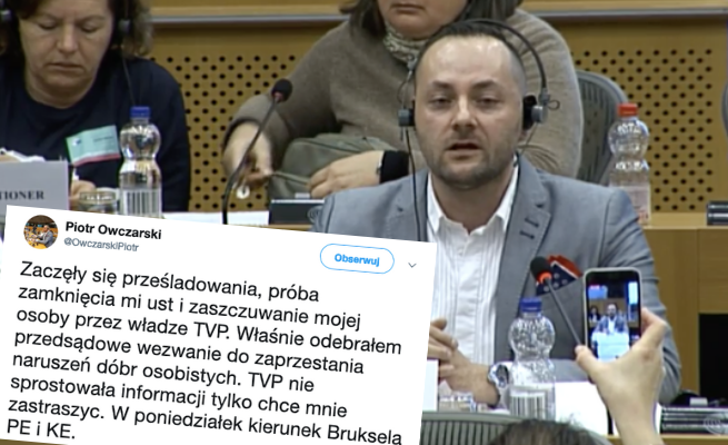 TVP chce 75 tysięcy złotych od pracownika, który oskarżał stację o mobbing w Parlamencie Europejskim