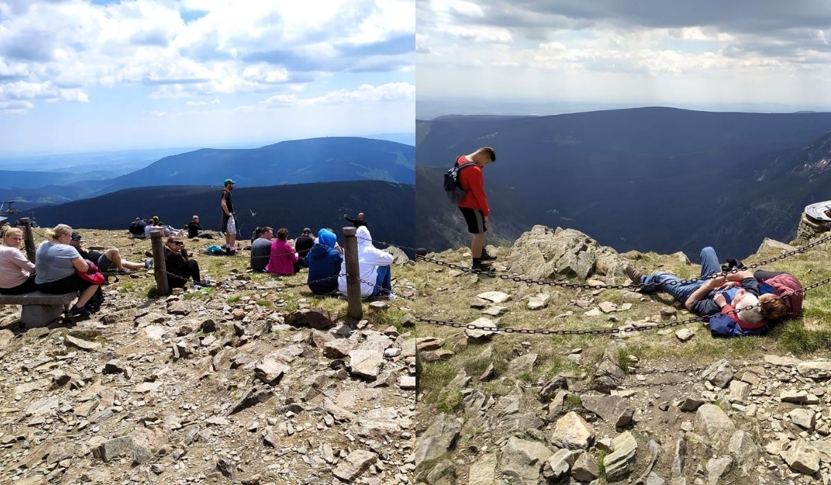 Patoturyści z Tatr dostają mandaty, bo sami wrzucają zdjęcia jak łamią prawo albo śmiecą 