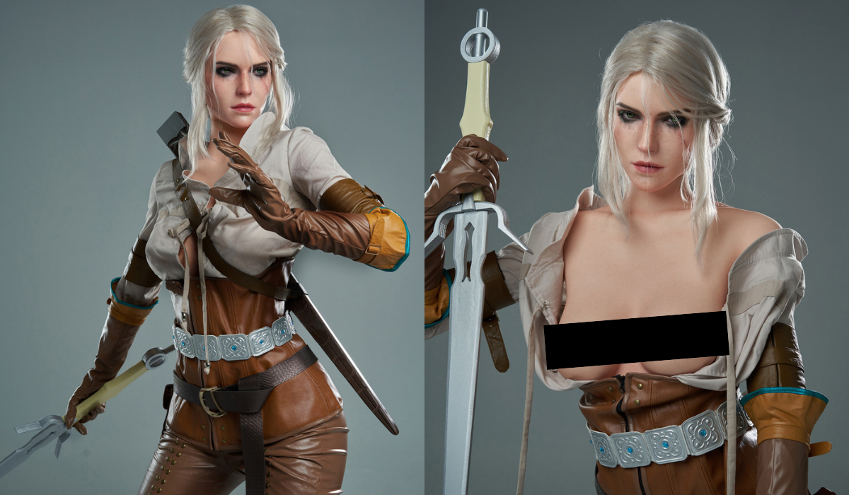 Fani Wiedźmina mogą teraz kupić s*ks-lalkę Ciri za jedyne 2600 dolarów