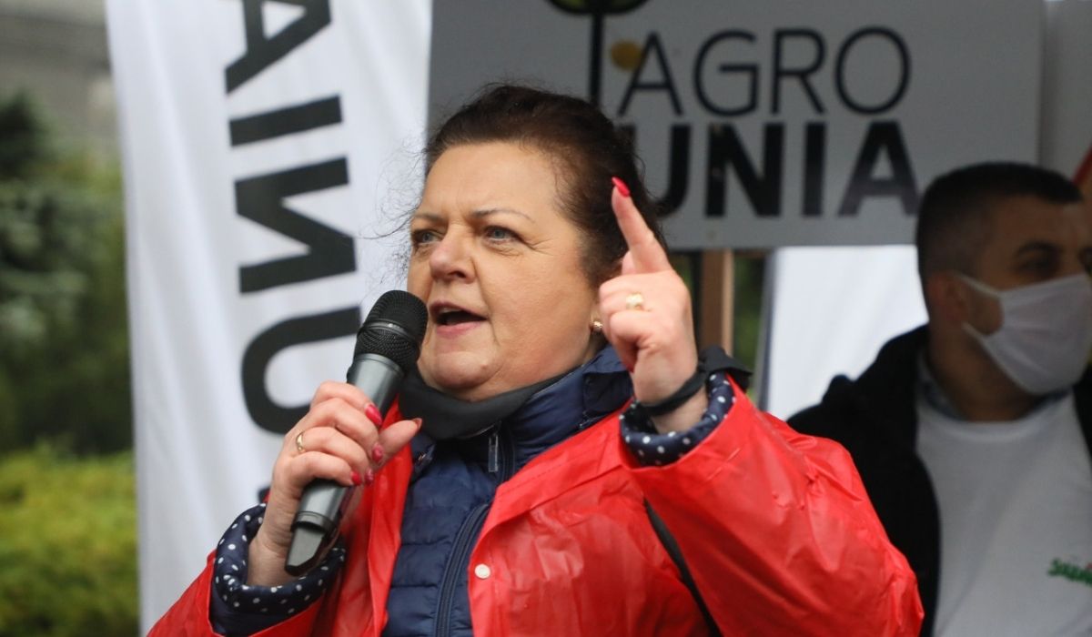 Protest rolników: Beger grozi Kaczyńskiemu blokadą domu i zabraniem kota