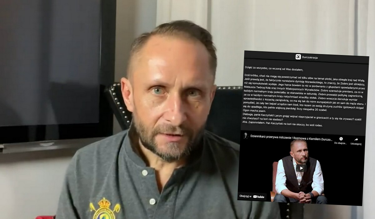 Kamil Durczok szykuje aplikację mobilną Durczokracja, zaoferuje w niej płatne treści