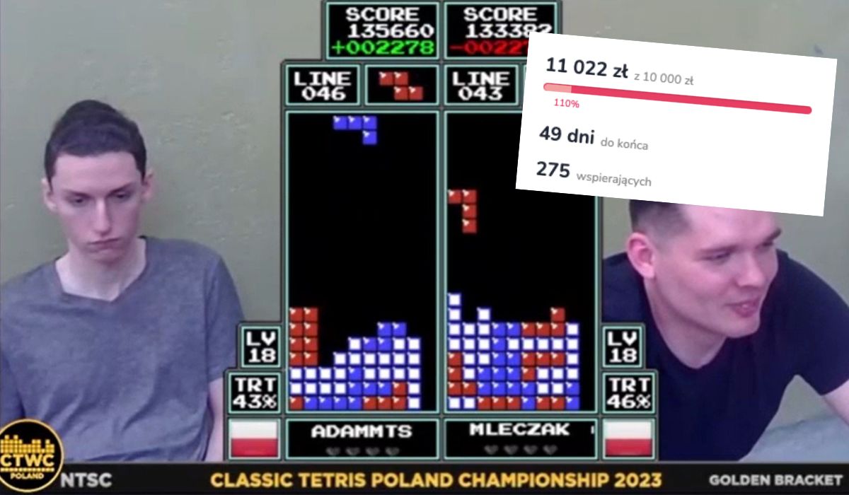 Polska reprezentacja w Tetrisa zbiera pieniądze, żeby móc pokazać jacy są dobrzy w te klocki