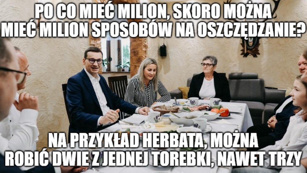 Premier pociesza, że może i mamy rosnącą drożyznę, ale za to płace rosną szybciej niż inflacja