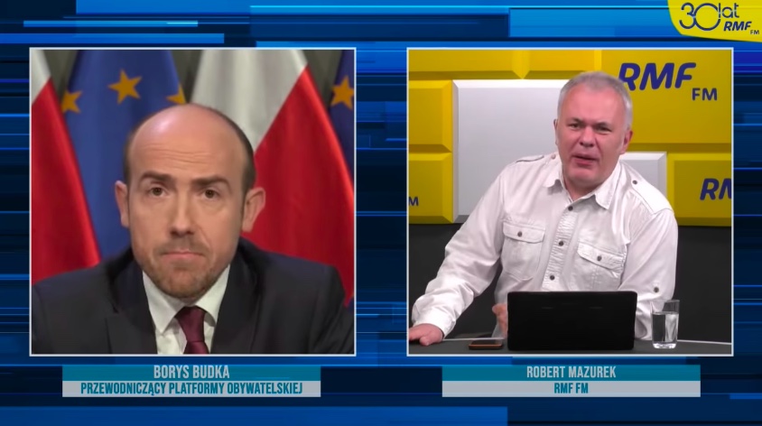 Budka pytany czemu odpowiada za Kidawę: "jesteśmy zespołem". Mazurek: jakim, Budką Suflera?