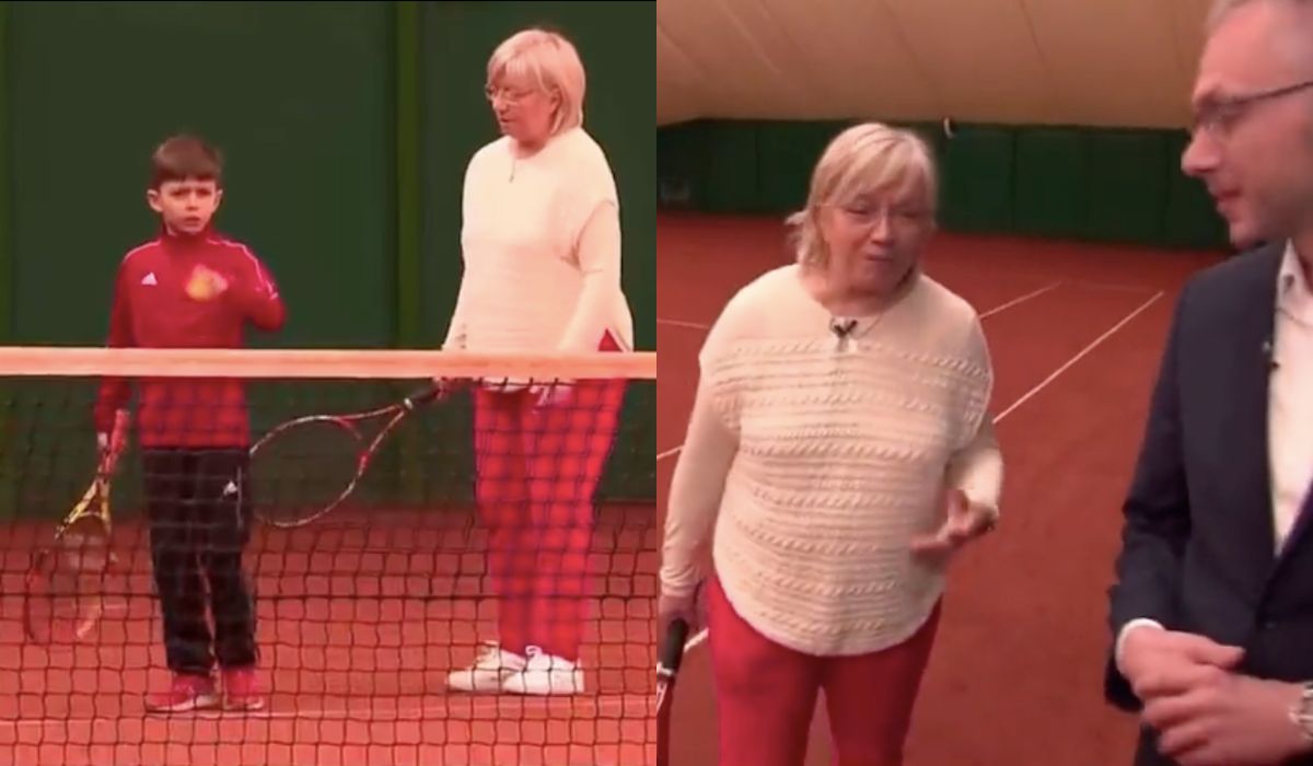 Julia Przyłębska wystąpiła w materiale TVP o Idze Świątek tylko po to, żeby się pochwalić, że jej wnuki też grają