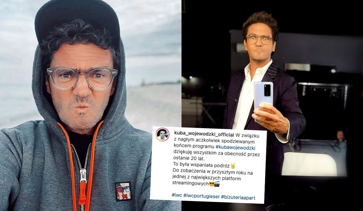 Jakub Wojewódzki ogłasza koniec swojego programu na antenie TVN