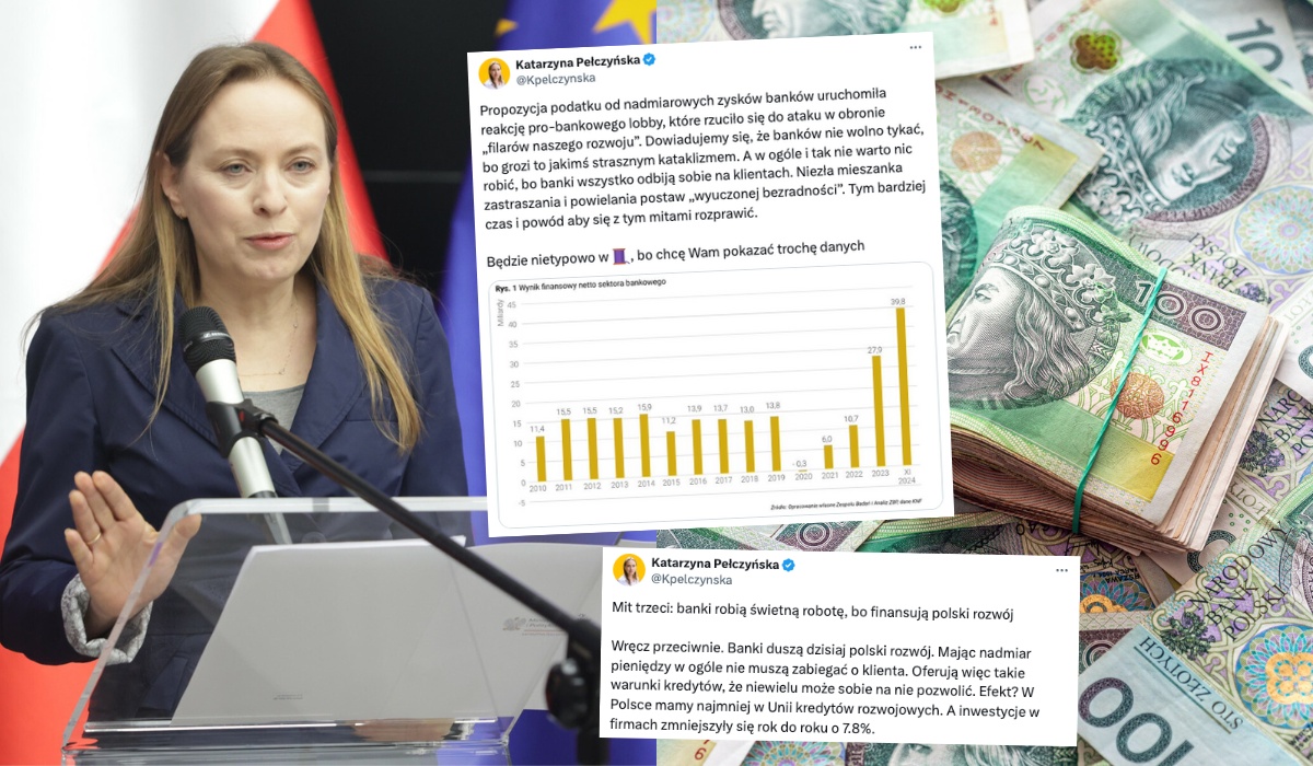Minister funduszy przypomina, że banki zarabiają "kuriozalnie dużo" i może pora coś z tym zrobić
