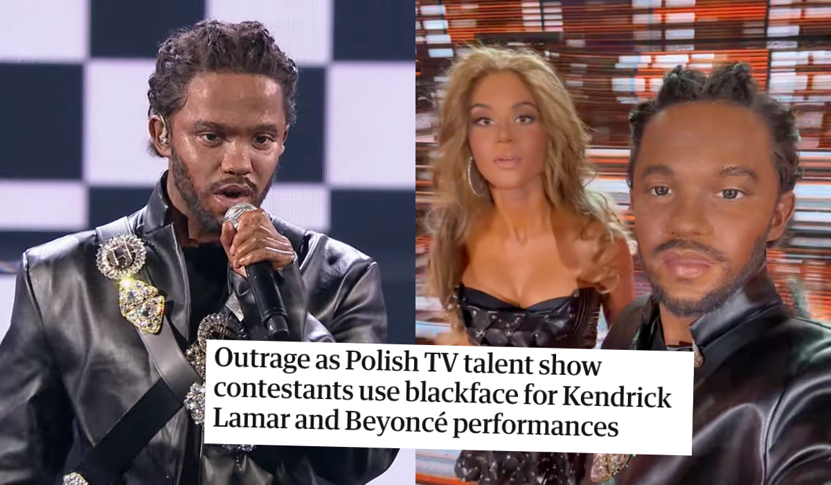 Znowu jest afera o "blackface" w polskim programie, poszło o udawanie Kendricka Lamara i Beyonce