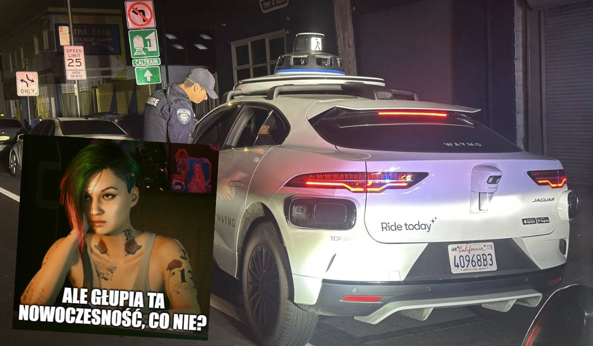 USA: policjant chciał dać mandat za zły manewr, ale samochód był autonomiczny, no i klops