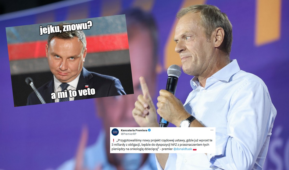 Nowy projekt ustawy znowu zakłada, że 3 mld zł ma pójść na onkologię, a nie na TVP