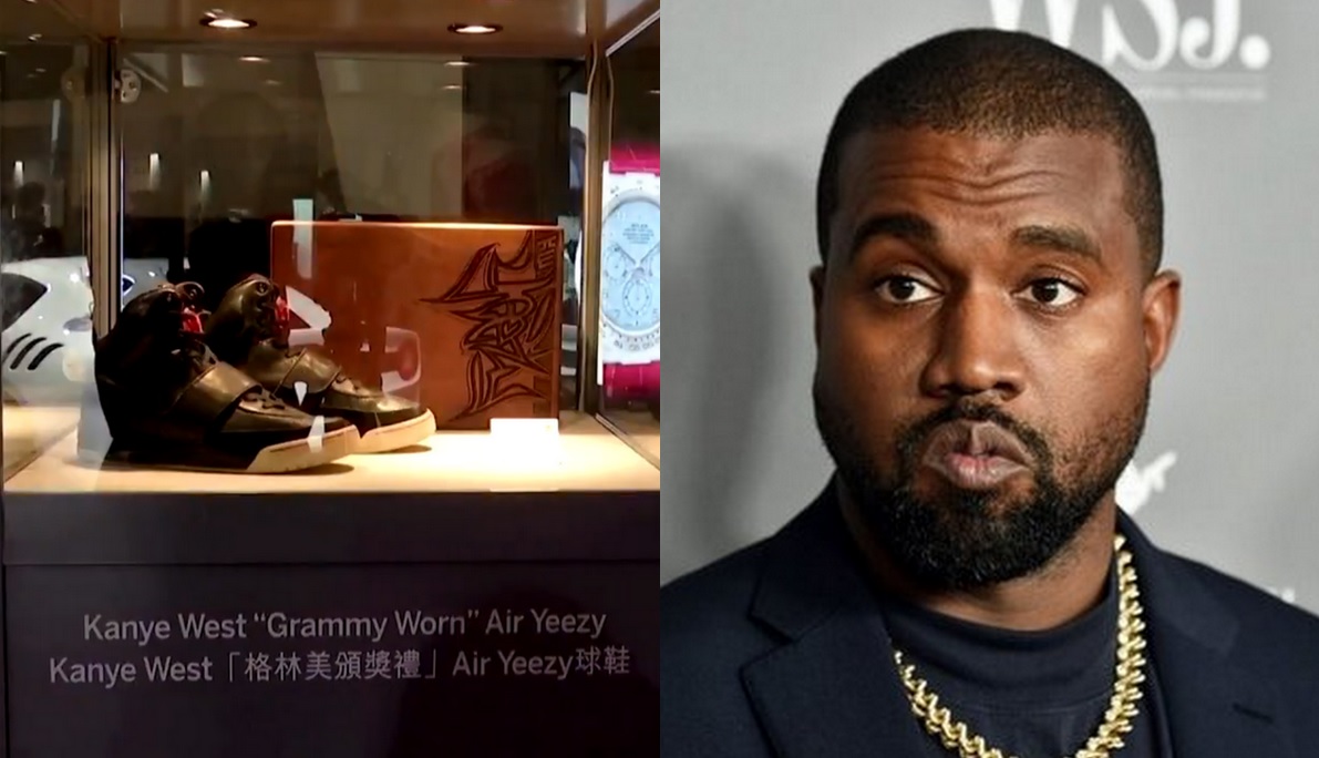 Buty noszone przez Kanye Westa wylicytowane za 1,8 mln dolarów