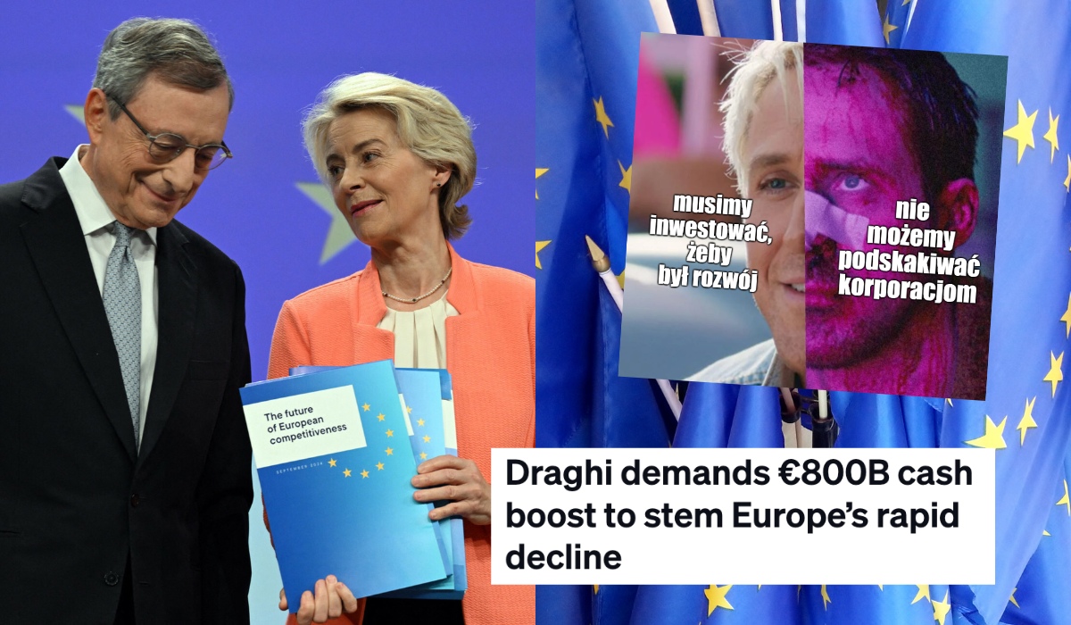 Raport Draghiego: albo UE zacznie wielkie inwestycje, albo zostanie zdominowana przez potęgi Chin i USA