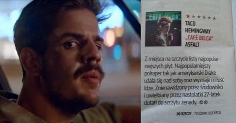 "Do Rzeczy" recenzuje płytę Taco Hemingwaya: "Jak amerykański Drake użala się nad sobą oraz wyznaje miłość Idze"