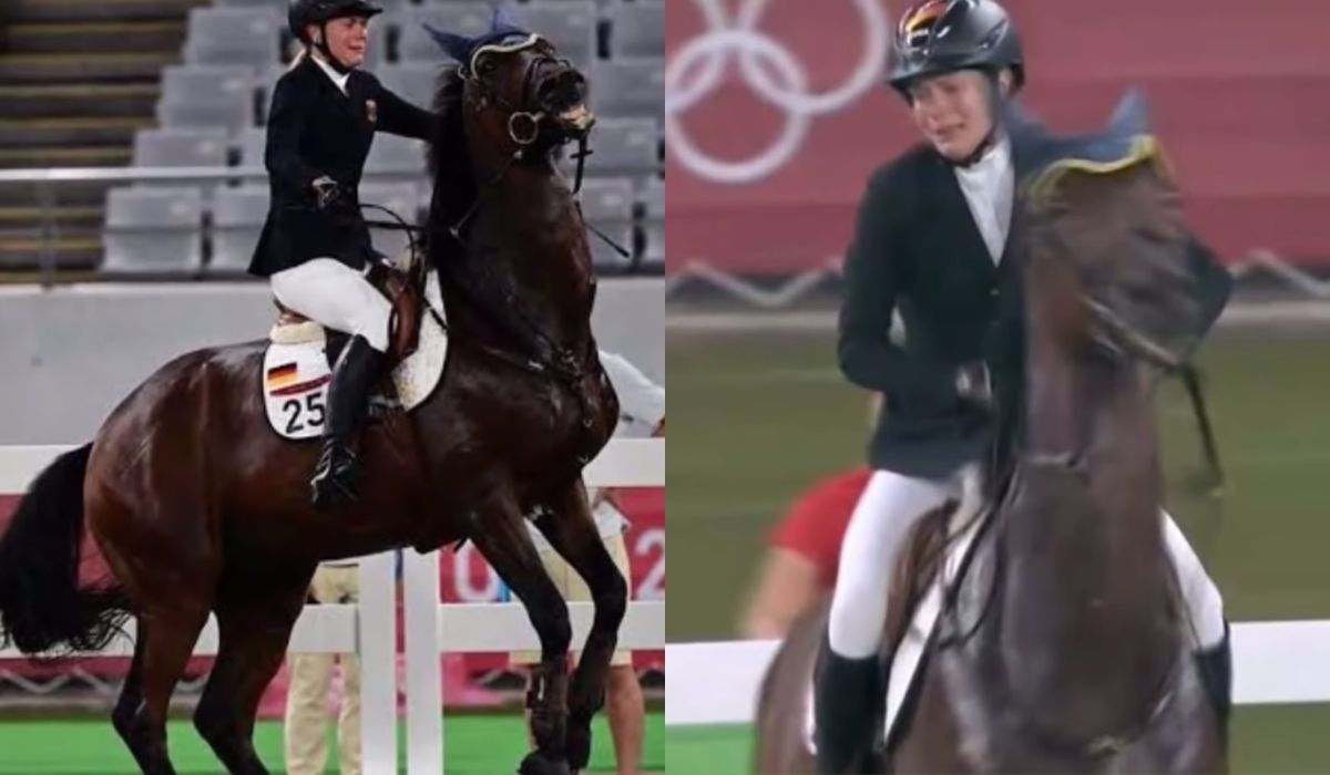 Bity koń nie chciał współpracować, niemiecka trenerka zdyskwalifikowana