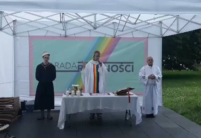 Episkopat o nabożeństwie przed Paradą Równości: "miało znamiona bluźnierstwa"