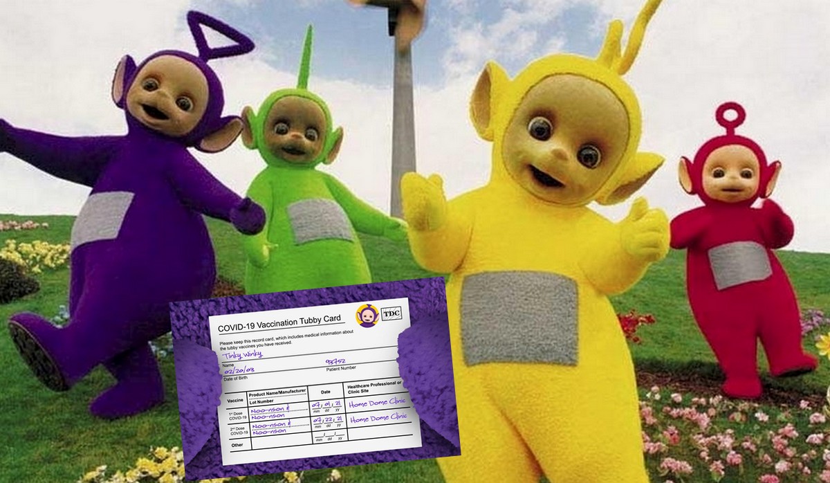 Teletubisie włączyły się w promocję szczepień przeciw Covid-19