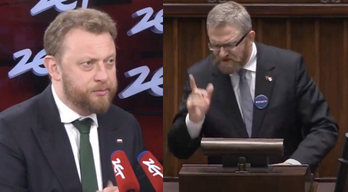 Braun w Sejmie: być może minister Szumowski nie zostanie powieszony na latarni